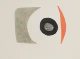 Lynn Chadwick, Untitled, 'Moon Series E' lithograph in colours