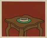 Patrick Caulfield, Untitled, 'Occasional Table' ( Cristea 29) screenprint in colours