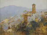 Grenville George Cottingham, Untitled, oil on canvas 45.5 x 61cm Exhibited: The Mall Galleries