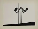 Patrick Caulfield, Untitled, 'Coat Stand' screenprint