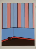 Patrick Caulfield, Untitled, 'Pipe' screenprint in colours