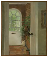 Terence Storey, Untitled, oil on canvas 76 x 63cm Exhibited: The Mall Galleries