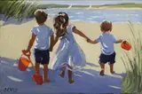 Sherree Valentine-Daines, Untitled, oil on canvas 20 x 30cm