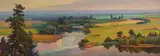 Viktor Templin, Untitled, oil on canvas 64 x 184cm