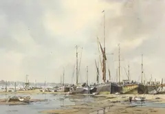 Sidney Cardew, Untitled, watercolour 51.5 x 72cm Exhibited: The Mall Galleries
