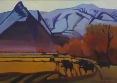 Artashes Abraamyan, Untitled, oil on canvas 57 x 80cm