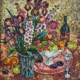 Nadezhda Stupina, Untitled, oil on canvas 80 x 80cm