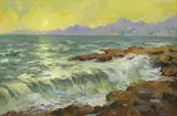 Mikhail Zharov, Untitled, oil on canvas 61 x 91cm