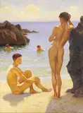 Anatoly Demenko, Untitled, oil on canvas 76 x 55cm