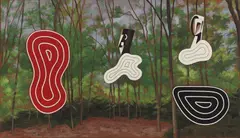Untitled by José María Córdoba, oil on canvas laid on board 130 x 240cm Illustrated: 'José María Córdoba', sold Mar 2025