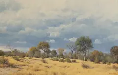 Francois Koch, Untitled, oil on canvas 80 x 130cm