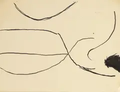 Untitled by Roger Hilton, Untitled charcoal 20 x 25cm, sold Apr 2025