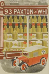 Untitled by Eric Ravilious, 'Cheesemonger' lithograph in colours, sold Apr 2025