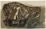 Peter Lanyon, Untitled, as well as additions of pencil