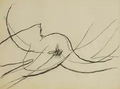 Untitled by Roger Hilton, c.1968 charcoal 55 x 75cm Provenance: Jonathan Clark & Co. Fine Art, sold Apr 2025