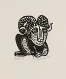 Edward Bawden, Untitled, 1950 (MG 192) linocut