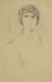 Christopher Wood, Untitled, pencil 49 x 32cm Provenance: Sotheby’s