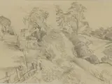 John Aldridge, Untitled, pencil 18.5 x 24.5cm Provenance: From the artist's studio and estate