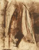 Peter Lanyon, Untitled, gouache and chalk 27 x 21cm Provenance: The collection of Mr. L.J.W. Lanyon
