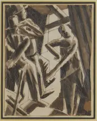 David Bomberg, Untitled, pencil