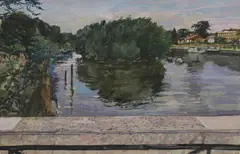 William Bowyer, Untitled, watercolour and gouache 36.5 x 56cm