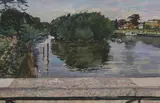 William Bowyer, Untitled, watercolour and gouache 36.5 x 56cm
