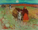 Reg Gammon, Untitled, oil on board 50 x 61cm Provenance: The collection of Robert and Jenny ​Borgerhoff Mulder.