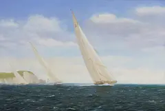 Patrick Livingstone, Untitled, oil on canvas 51 x 76cm