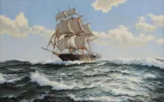 James Brereton, Untitled, oil on canvas 61 x 96.5cm