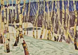 Yuri Matushevski, Untitled, oil on board 50 x 70cm