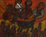 Théo Tobiasse, Untitled, oil on canvas 65 x 81cm Provenance: With Madden Galleries