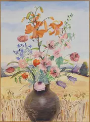 Joan Warburton, Untitled, watercolour 76 x 56cm
