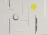 Barbara Hepworth, Untitled, 'Sea Forms' lithograph in colours