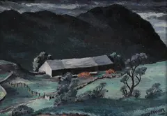 Meryl Watts, Untitled, oil on canvas laid on board 36 x 51cm
