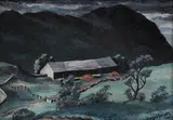 Meryl Watts, Untitled, oil on canvas laid on board 36 x 51cm