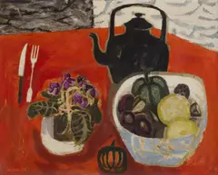 Mary Fedden, Untitled, oil on canvas 63 x 76cm Literature: Christopher Andreae