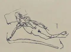 Untitled by Tracey Emin, a limited edition print from the Royal Academy Summer Exhibition 2014 sheet 37.5 x 43cm, sold Apr 2025