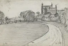 Untitled by L. S. Lowry, pencil 13 x 18cm Provenance: Phillips, sold Apr 2025