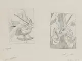 Jesse Mockrin, Untitled, pencil 18.5 x 24.5cm