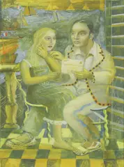 Mick Rooney, Untitled, gouache and tempera 30 x 22.5cm