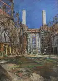 Anthony Eyton, Untitled, pastel on board 119 x 84cm Provenance: With Browse & Darby