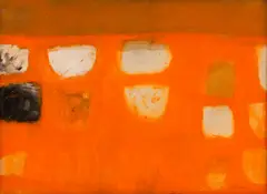 William Scott, Untitled, gouache 50.5 x 68cm Provenance: Private collection