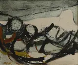 Untitled by William Crozier, mixed media on board 29.5 x 35cm Provenance: With Arthur Tooth & Sons Ltd., sold Apr 2025