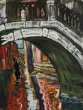 John Bratby, Untitled, oil on canvas 121.5 x 91cm Exhibited: Royal Academy Summer Exhibition 1985