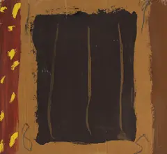 Bryan Illsley, Untitled, acrylic on card 35 x 40cm (uneven)