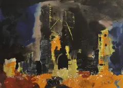 Untitled by John Piper, Bawsey’ ( Levinson 341) screenprint in colours, sold Apr 2025