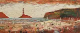 Simeon Stafford, Untitled, oil on board 31 x 73.5cm