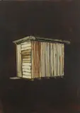 Julian Perry, Untitled, oil on board 34 x 24.5cm