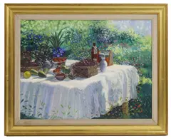 Patrick Livingstone, Untitled, oil on canvas 76.5 x 101.5cm