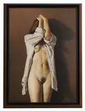Lluis Rizzo Rey, Untitled, mixed media on board 123 x 83cm